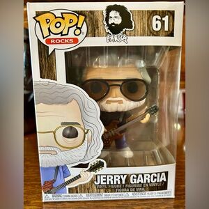 Funko POP! Rocks Jerry Garcia #61 Vinyl Figure New In Box Grateful Dead Vaulted